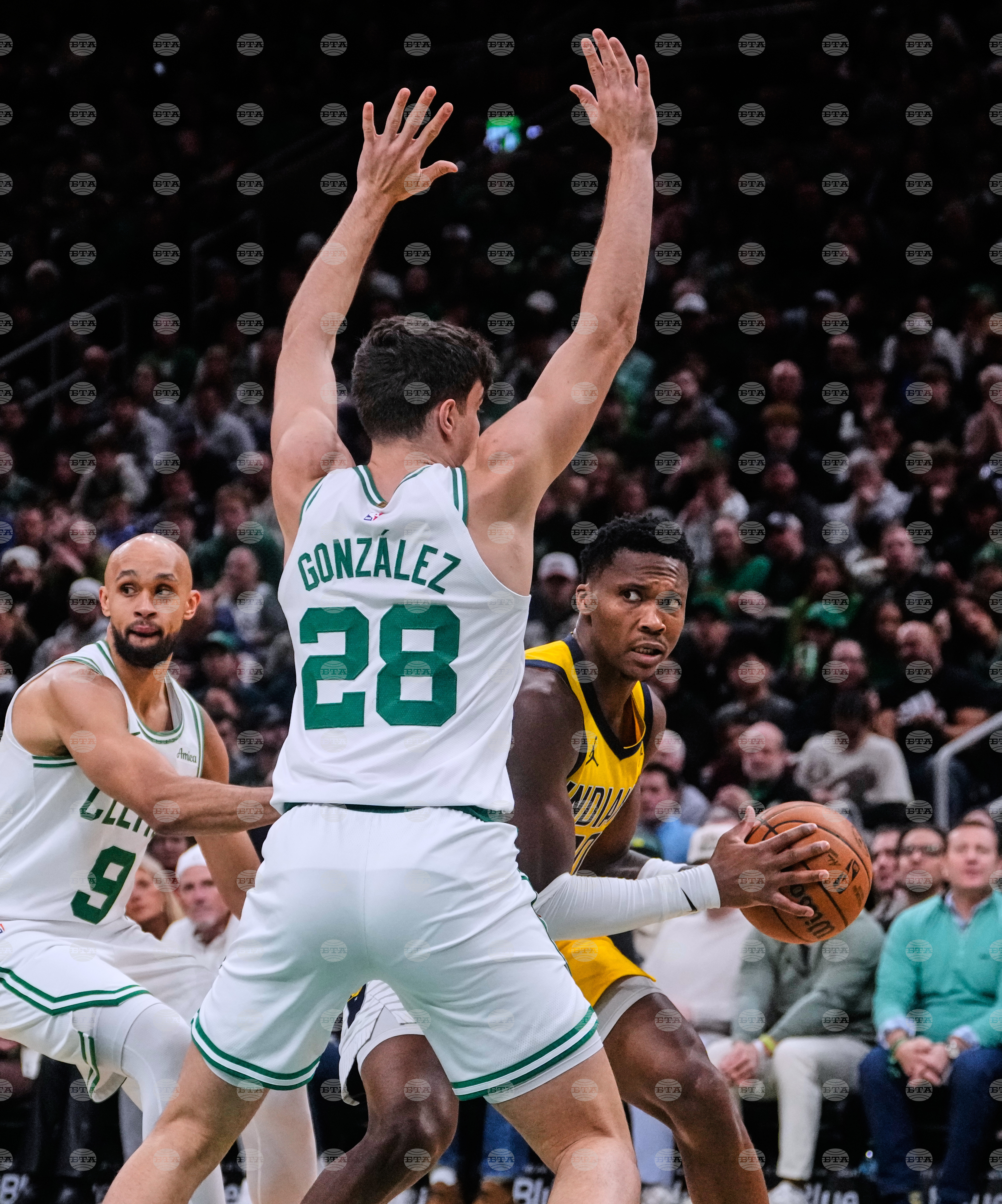 Pacers Celtics Basketball