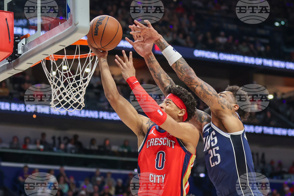 Mavericks Pelicans Basketball