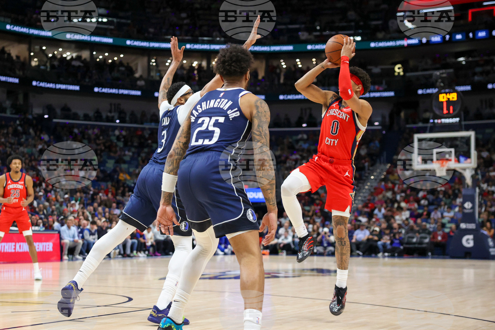 Mavericks Pelicans Basketball