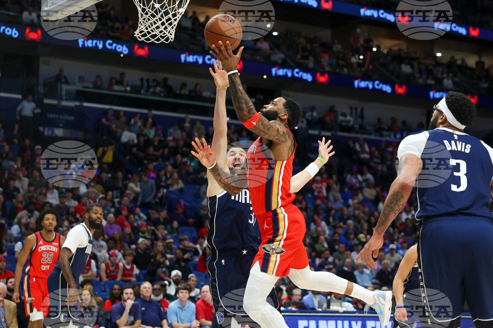 Mavericks Pelicans Basketball