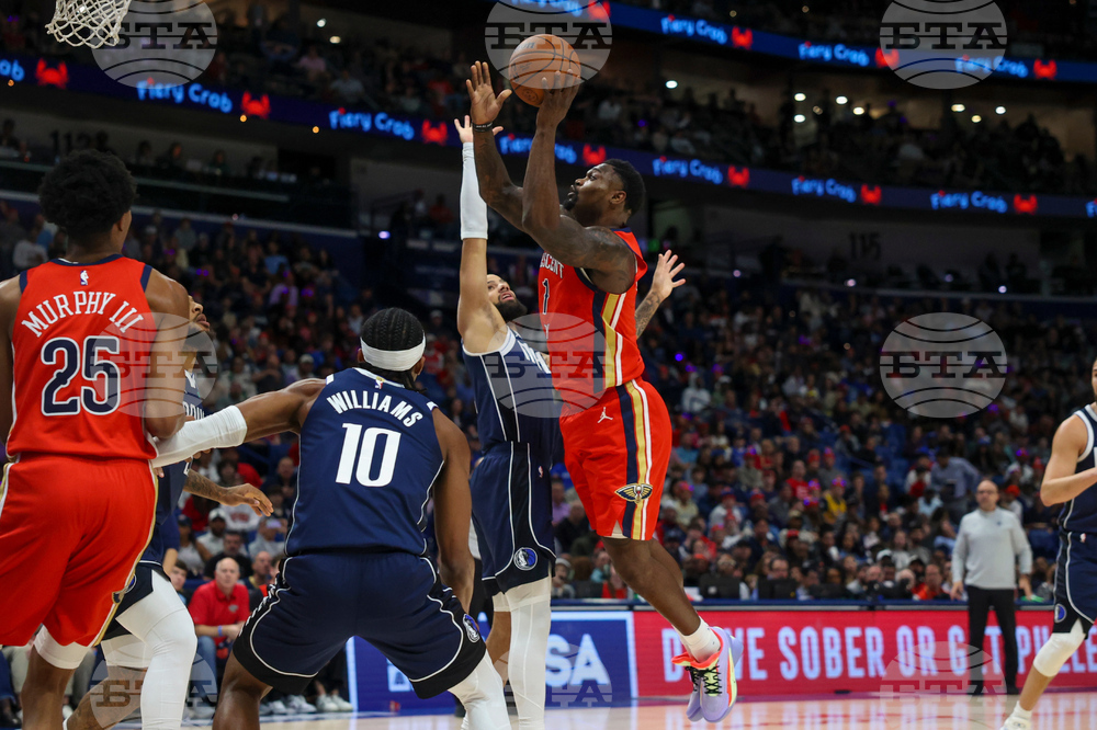 Mavericks Pelicans Basketball