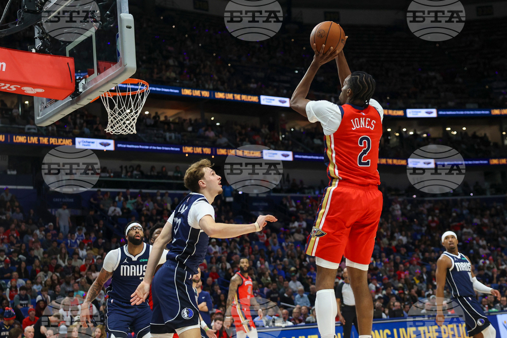 Mavericks Pelicans Basketball