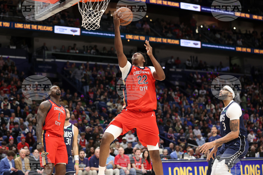 Mavericks Pelicans Basketball