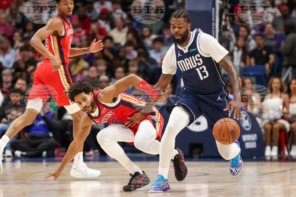 Mavericks Pelicans Basketball