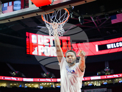 Pistons Trail Blazers Basketball