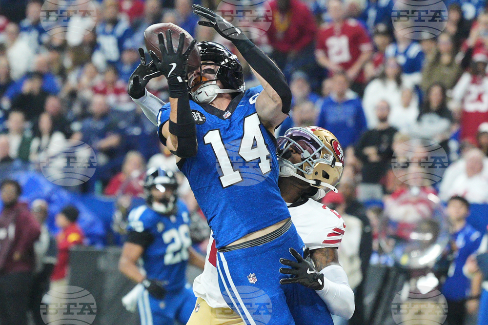 APTOPIX 49ers Colts Football