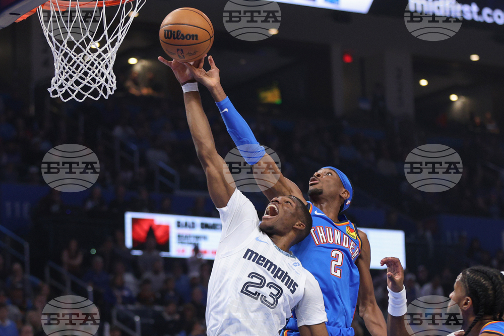 Grizzlies Thunder Basketball