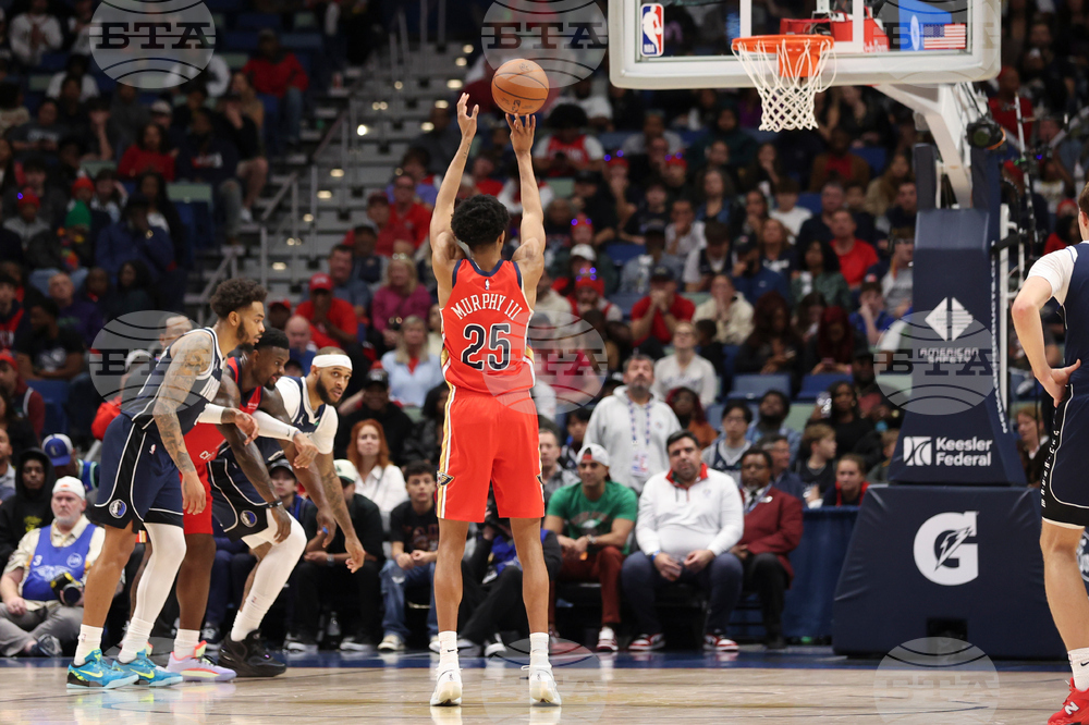 Mavericks Pelicans Basketball