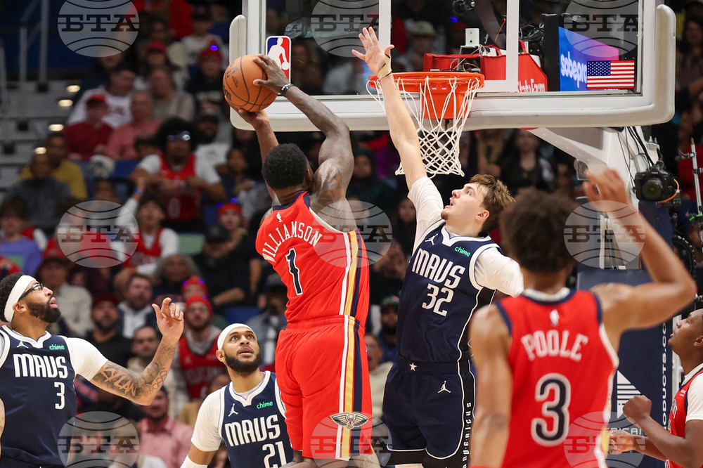 Mavericks Pelicans Basketball