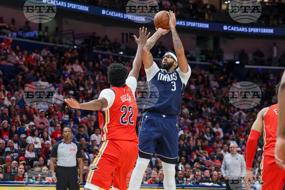 Mavericks Pelicans Basketball