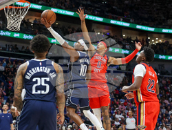 Mavericks Pelicans Basketball