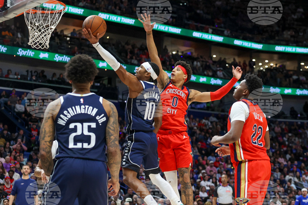 Mavericks Pelicans Basketball