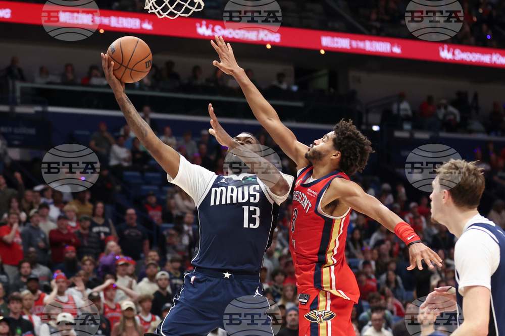 Mavericks Pelicans Basketball