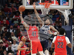 Mavericks Pelicans Basketball