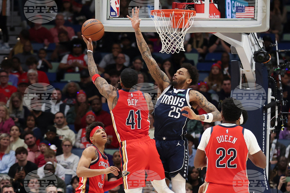 Mavericks Pelicans Basketball