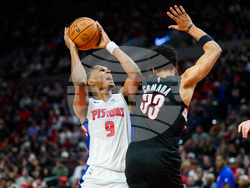 Pistons Trail Blazers Basketball
