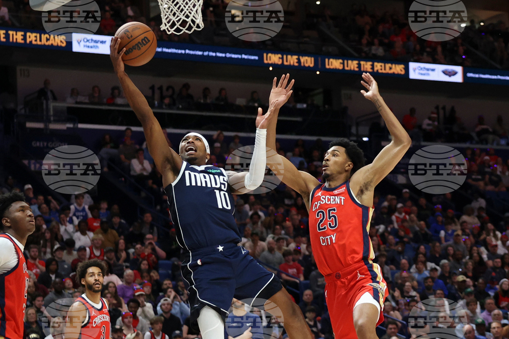 Mavericks Pelicans Basketball