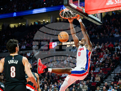 Pistons Trail Blazers Basketball