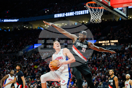 Pistons Trail Blazers Basketball