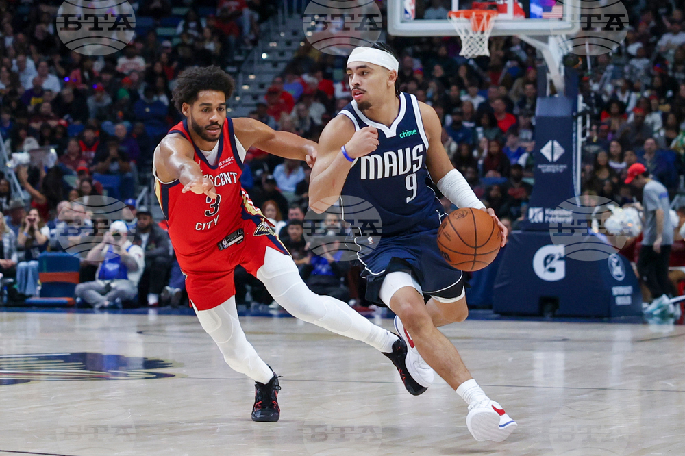 Mavericks Pelicans Basketball