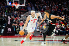 Pistons Trail Blazers Basketball
