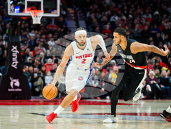 Pistons Trail Blazers Basketball