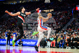 Pistons Trail Blazers Basketball