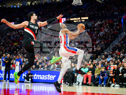 Pistons Trail Blazers Basketball