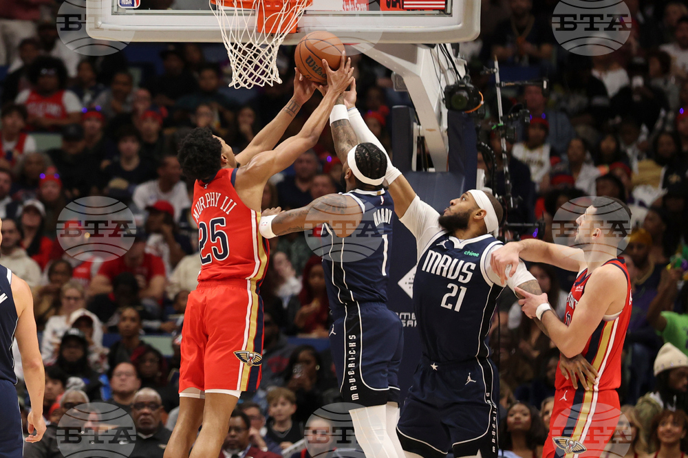 Mavericks Pelicans Basketball