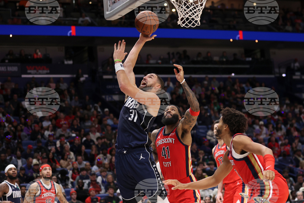 Mavericks Pelicans Basketball