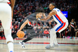 Pistons Trail Blazers Basketball