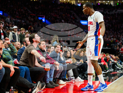 Pistons Trail Blazers Basketball