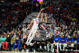 Pistons Trail Blazers Basketball