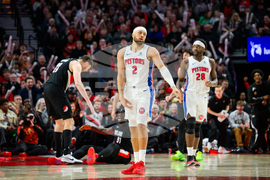 Pistons Trail Blazers Basketball