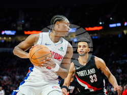 Pistons Trail Blazers Basketball