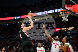 Pistons Trail Blazers Basketball