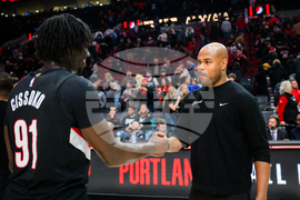 Pistons Trail Blazers Basketball