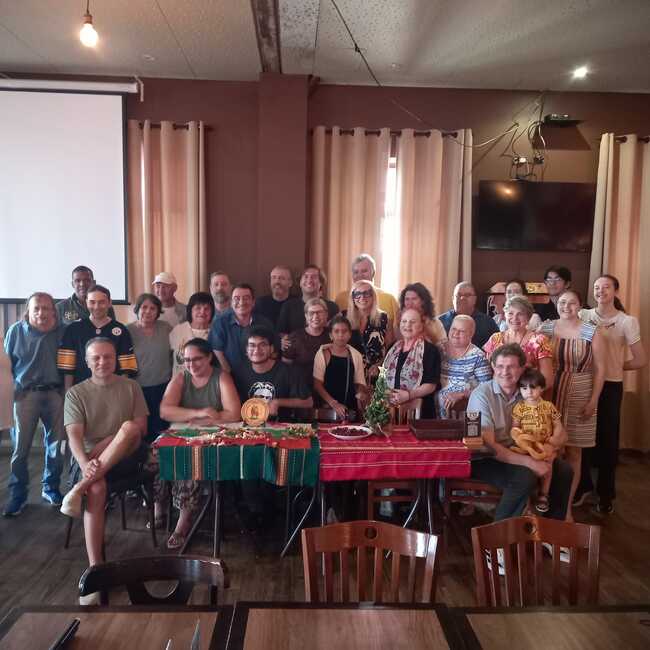 С коледен обяд българската и бесарабската общност в Сао Пауло посрещна празниците