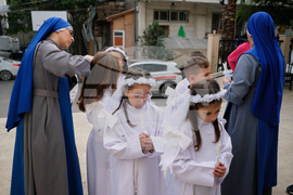 Israel Palestinians Gaza Christmas