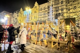 Загреб - Коледа - украса - ежедневие