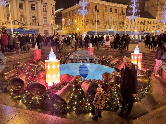 Загреб - Коледа - украса - ежедневие