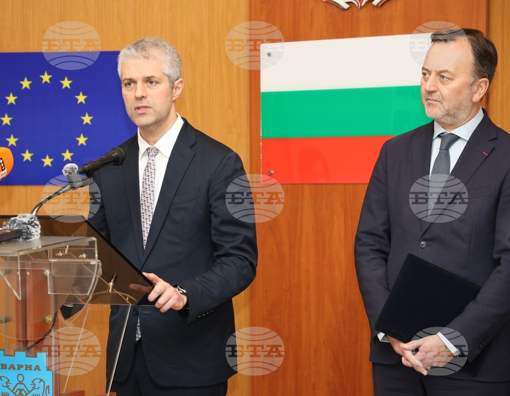 Варна - Благомир Коцев - делегация от Брюксел