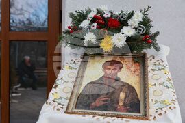 Храм „Св. Наум Охридски" - литургия за празника на преподобния Наум Охридски