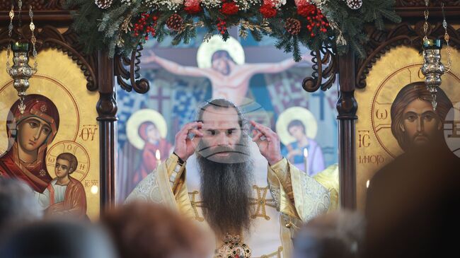 Преподобният Наум Охридски се присъединява към учениците на светите братя Кирил и Методий и участва в просвещението на народа ни, каза епископ Йоан