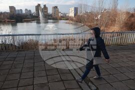 Столица - зима - време