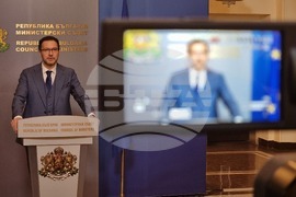Министерски съвет - Даниел Митов - брифинг
