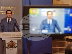 Министерски съвет - Даниел Митов - брифинг