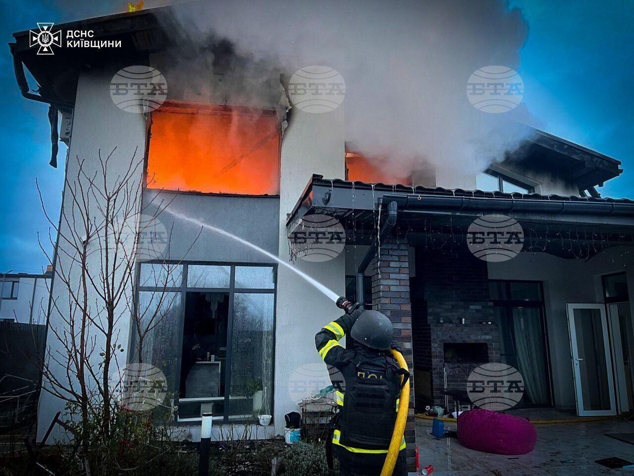 Украинските ВВС обявиха, че са свалили 587 дрона и 34 ракети, изстреляни от Русия