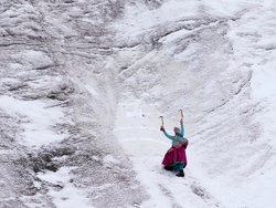 APTOPIX Bolivia Pollera Skirt