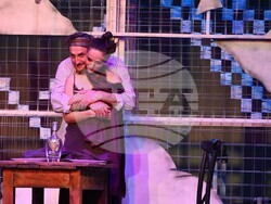 Директорът на Народния театър Васил Василев постави „Носорози“ в Скопие, снимка – Народен театър/Shindarsky 